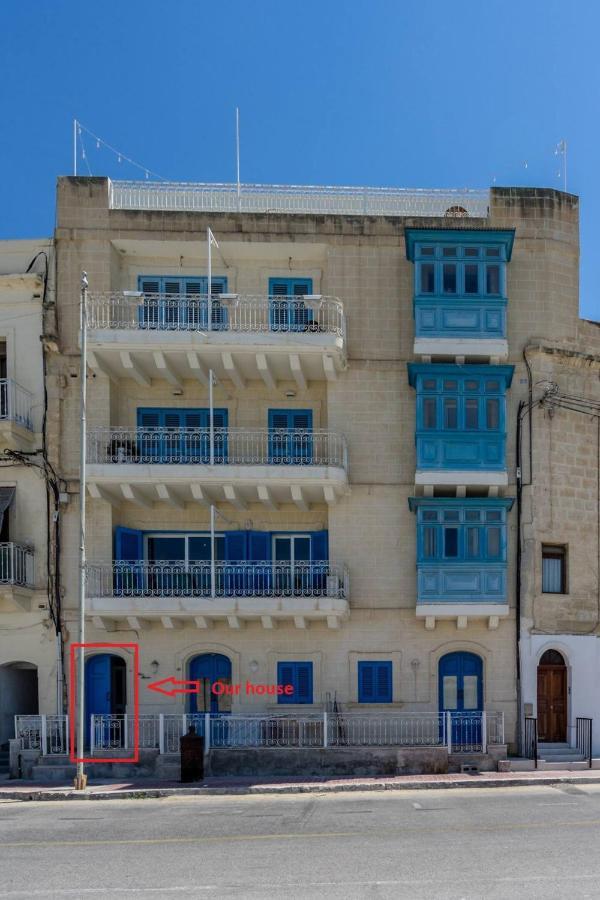 Modern Apt Kalkara Seafront! Eksteriør billede