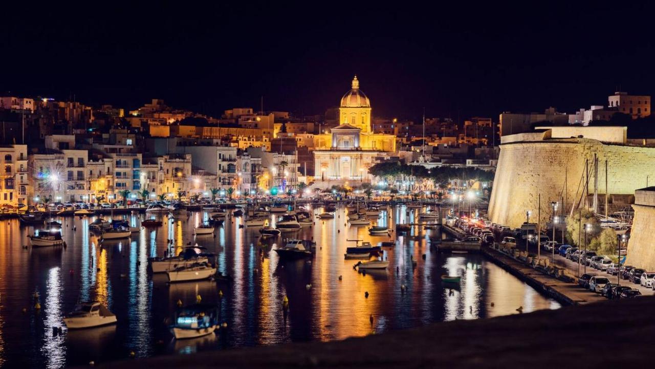 Modern Apt Kalkara Seafront! Eksteriør billede