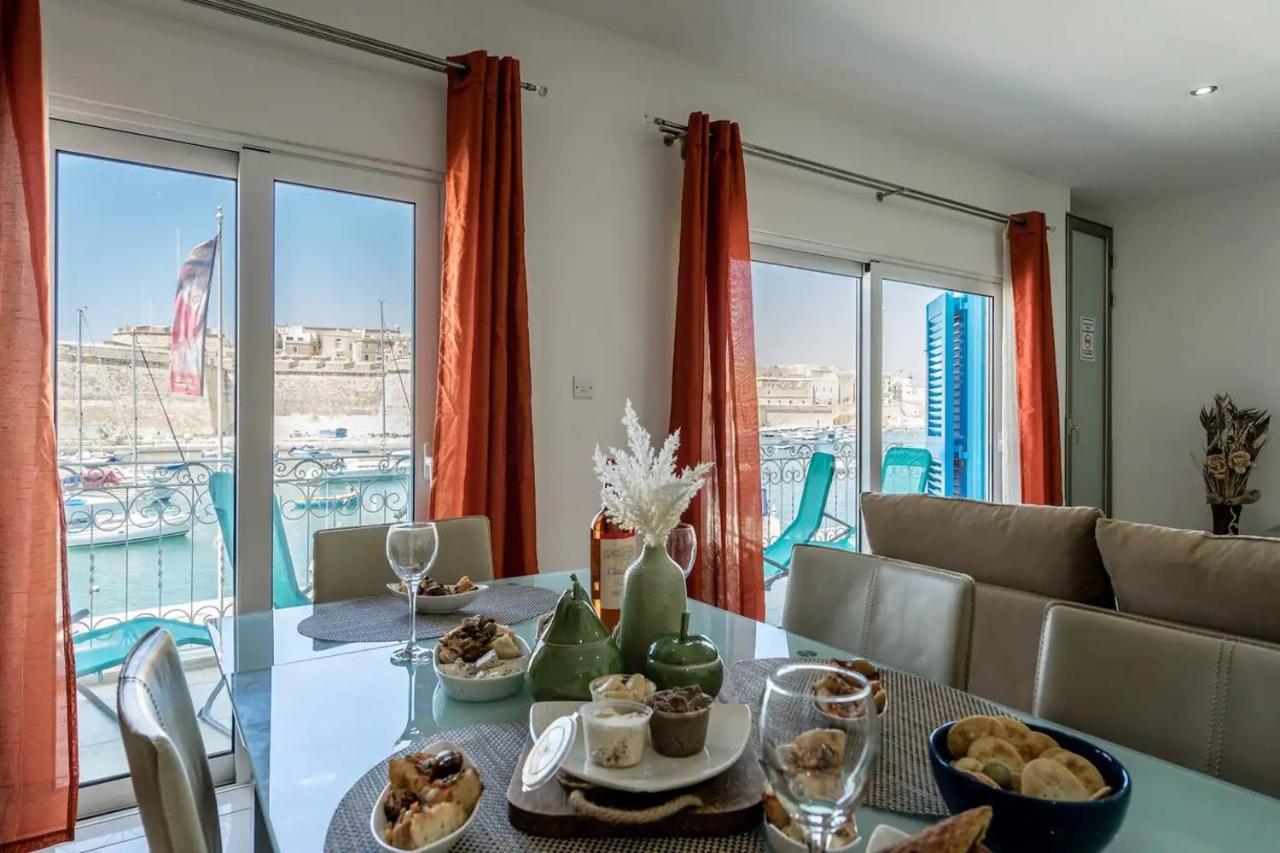 Modern Apt Kalkara Seafront! Eksteriør billede