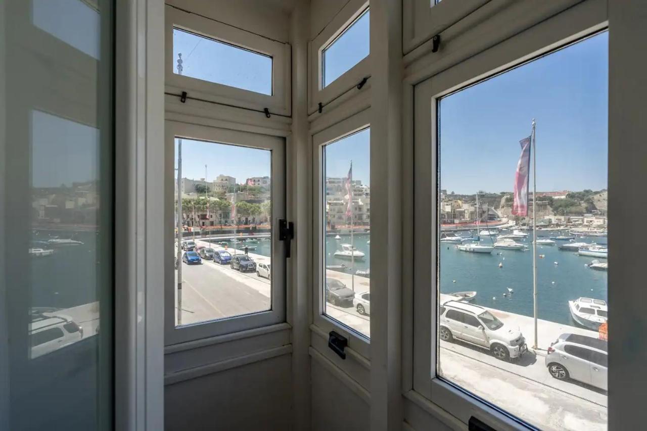 Modern Apt Kalkara Seafront! Eksteriør billede